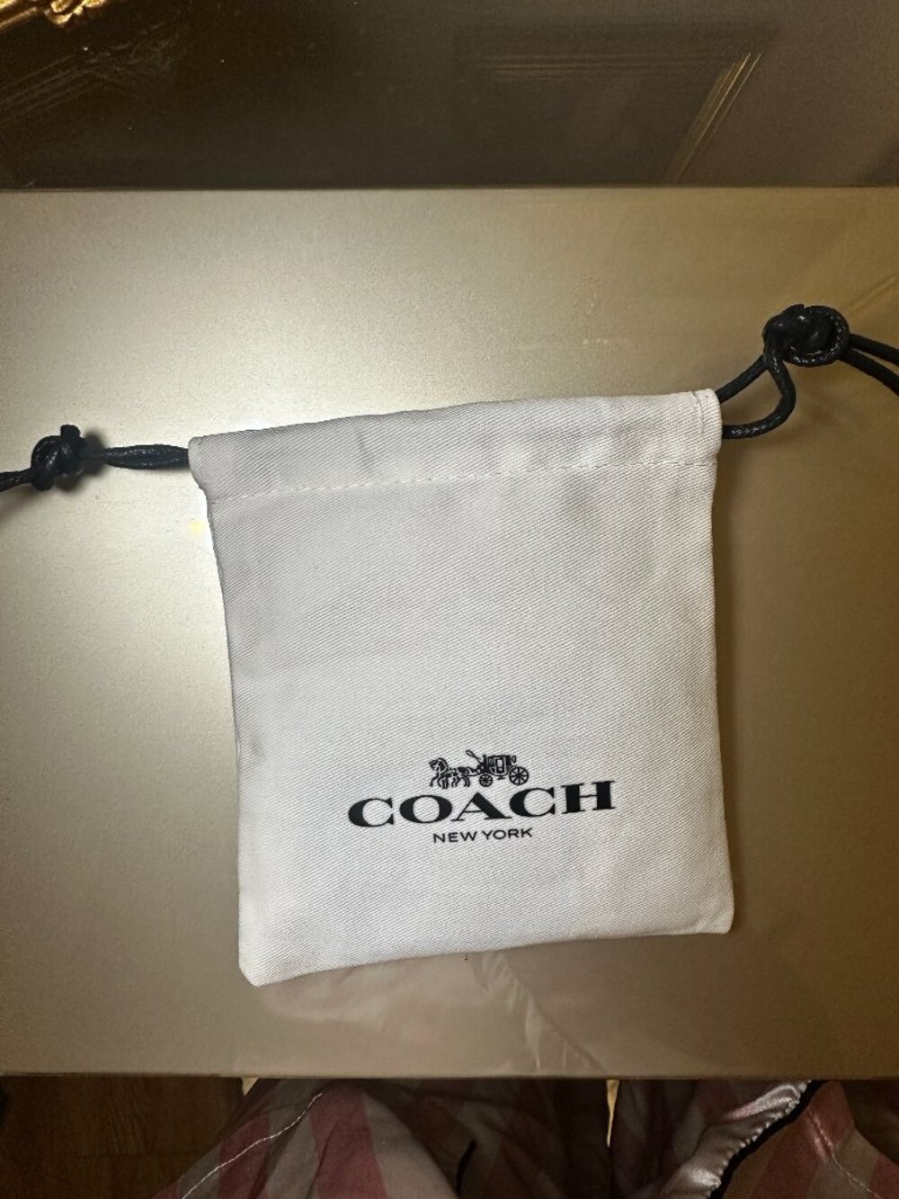 COACH "C" Heart pendant necklace NWT - Picture 2 of 6